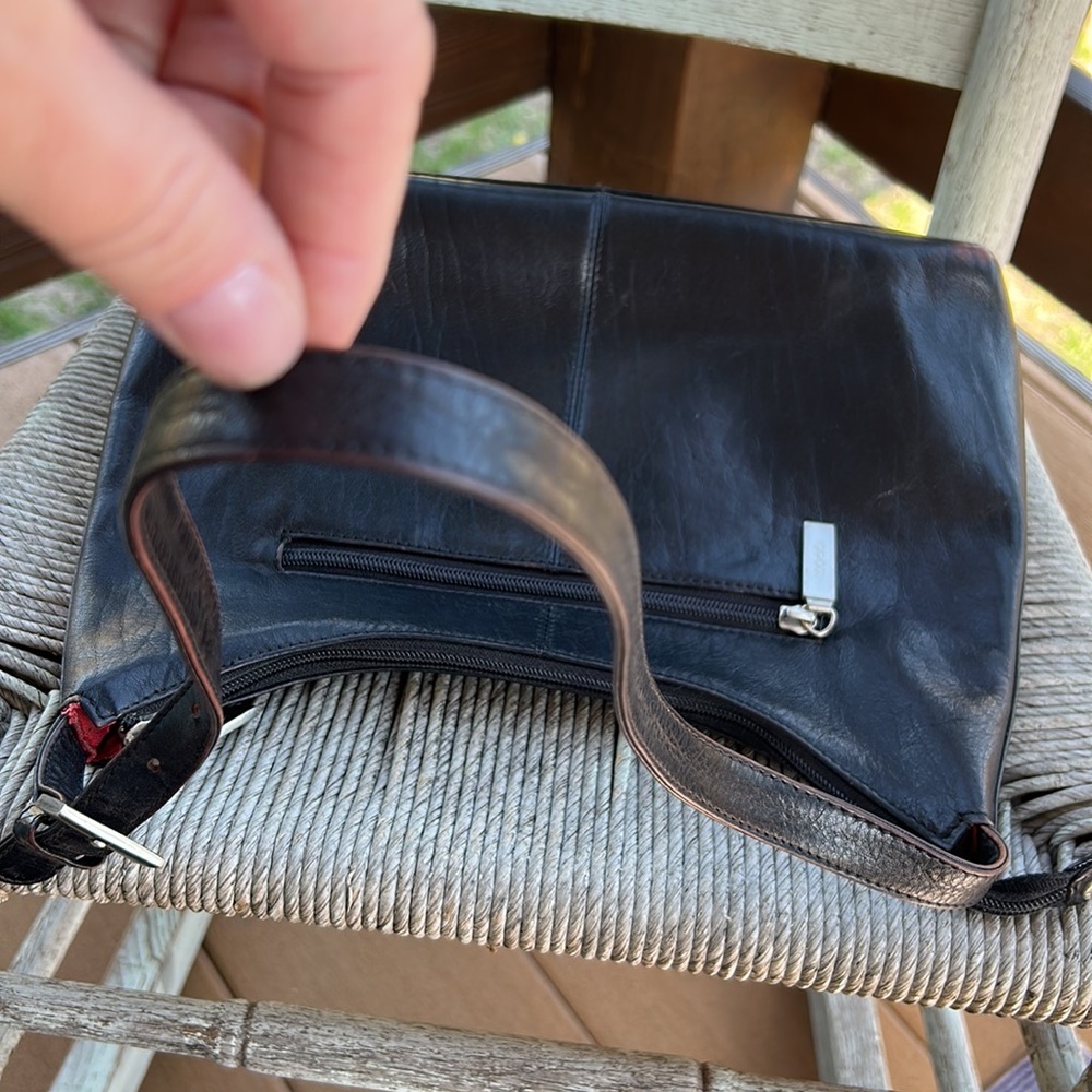 HOBO Black Leather Small Shoulder Bag~please read! - Picture 9 of 16